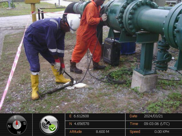 Pipeline Maintenance Team at Work