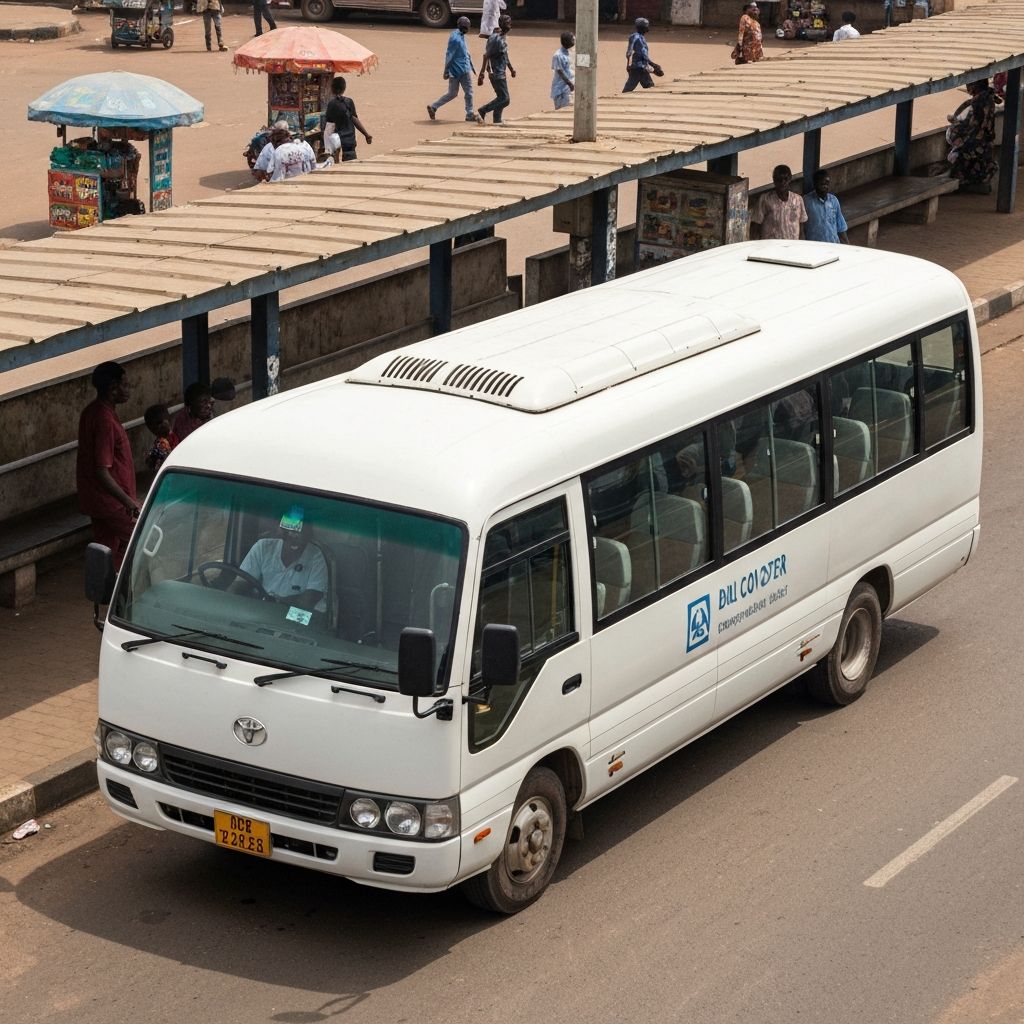 Toyota Coaster Bus - Personnel Transport
